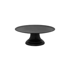 Βάση τουρτιέρας με πόδι, μελαμίνης, φ29.7cm, 611gr, μαύρη, Morleos MELO.MB10-21/BLACK