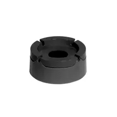 Τασάκι μελαμίνης αντι-ανεμικό Φ11x5 cm. 700/BLACK (Η τιμή αφορά 6 τεμάχια)