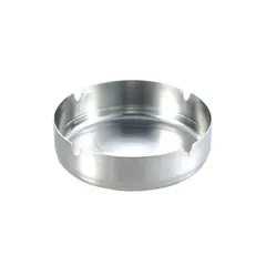 Σταχτοδοχείο στρογγυλό 12cm Ανοξείδωτο 14/1.(τιμή για 6 τεμάχια) UV.508112(201-4/12CM)