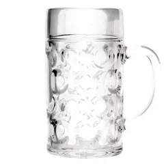 Πλαστικό ποτήρι SAN πισίνας 133cl διαφανές.11x20,5cm  (τιμή για 6 τεμάχια) RTS-2892-21 GOLD-PLAST