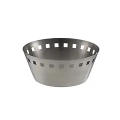 Ψωμιέρα Φ20 X 8.5 cm, Ανοξείδωτη 14/1. UV.205220  (τιμή για 6 τεμάχια)