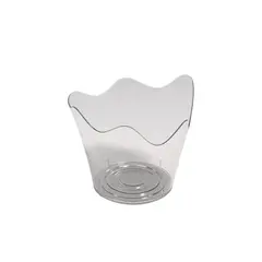 Πλαστικό μπωλ Rain PS, 90cc, διάφανο (τιμή για 50 τεμάχια) 6119-21 φ7,8x6cm