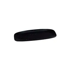 Δίσκος Μελαμίνης 11x26cm, Μαύρος  (Τιμή για 5 τεμάχια) M.716