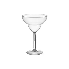 Ποτήρι πλαστικό PC (Policarbonate), Margarita, διάφανο, 350ml GC33 (Set 10 τεμ.) φ11.5x17cm