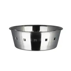 Ψωμιέρα Φ24 X 9 cm, Ανοξείδωτη 14/1 (τιμή για 6 τεμάχια) UV.205224