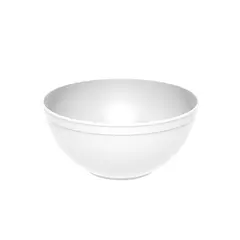 Πλαστικό Μπωλ PP+Mineral, χοντρό πολλαπλών χρήσεων. φ20cm, 2Lt, λευκό, GoldPlast (τιμή για 6 τεμάχια) 1951N-11