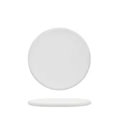 Πιάτο ρηχό με κάθετο ριμ Πορσελάνης, φ23cm, Σειρά Genesys, λευκό, Feng (τιμή για 4 τεμάχια) CB3543-23-F138