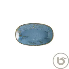 Δίσκος Οβάλ πορσελάνης 24x14cm, Sky Snell, Reactive Glaze, BONNA (τιμή για 12 τεμάχια) S-SKYSNLGRM24OKY
