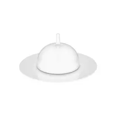 Πιάτο βαθύ gourmet πορσελάνης φ29cm με καπάκι, Saturno, CostaVerde (τιμή για 4 τεμάχια) 045.1431.00001