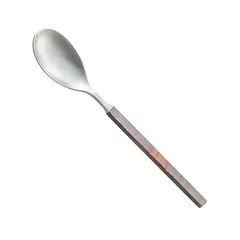 Κουτάλι φαγητού, 212mm, (Σειρά ZEUS FIRE 18/10 καμμένο με αμμοβολή), EME Italy (τιμή για 12 τεμάχια) X40ZE/FI