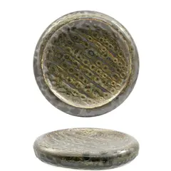 Πιάτο πορσελάνης υπερυψωμένο, φ27cm, Σειρά MATHERIA, πράσινο, Lioness (τιμή για 4 τεμάχια) LION.17466