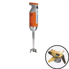 ​Μίξερ Χειρός με άξονα 16cm, 1 έως 4 Lt, 220W, ρυθμ. ταχύτητα, μαχαίρι 4 λεπίδων, DYNAMIC DMX160/K4