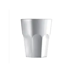 Πλαστικό ποτήρι SAN πισίνας 42cl λευκό.(Σετ 15 τεμ) Φ.8,5 cm x 12 cm 2763-11