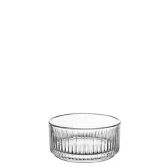 Γυάλινο μπωλάκι σκαλιστό, φ9xΥ4.5cm, Σειρά Mix & Go, φ9x1cm, VIDIVI (τιμή για 12 τεμάχια) VDV.69119Μ