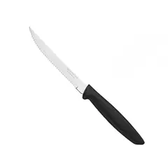 ​Μαχαίρι Κρέατος 11cm, με δόντι, Σειρά Plenus, Λαβή PP μαύρη, TRAMONTINA (τιμή για 4 τεμάχια) 23410/405-ΒΚ