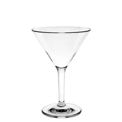 Πλαστικό ​Ποτήρι PC Martini, 29cl, φ11.4xΥ16.8cm, 100gr, Morleos (τιμή για 4 τεμάχια) MELO.GJ5022-290