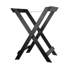 ​Ξύλινο Σταντ Δίσκων σερβιρίσματος πολυτελείας, 57.3x36.6x71cm, Black Lacquer, SELECT CONCEPT BQ708B