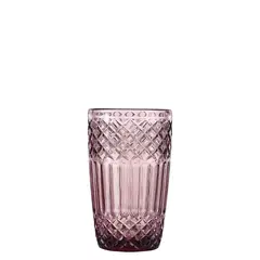 Γυάλινο ποτήρι σωλήνας, 38cl BAROCCO, φ7.9x13cm, μωβ (τιμή για 12 τεμάχια) BA.765070