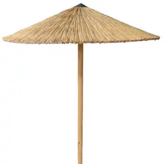 Z.Ε904,1 ΟΜΠΡΕΛΑ Ψάθινη Παραλίας Φ215cm Επαγγελματική Βαρέως Τύπου  Φ215cm (Pole Φ80mm)