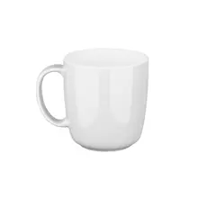 Κούπα Πορσελάνης 380cc, φ8.8x9.3cm, Σειρά Aroma, Λευκή, LUKANDA (τιμή για 6 τεμάχια) LAR-W-MG30