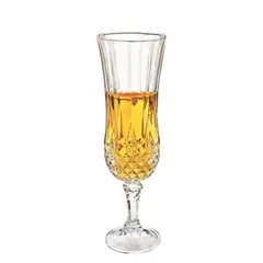 Γυάλινο Ποτήρι Σκαλιστό, Κολωνάτο Σαμπάνιας, 15cl, Φ6x19.6cm (τιμή για 12 τεμάχια) LOXAN-FL/15CL