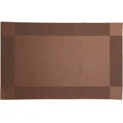 Σουπλά PVC, 45x30cm, πάχος 0.8mm, καφέ (τιμή για 10 τεμάχια) TW7909