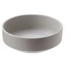 ​Μπωλ μελαμίνης με κάθετα πλαινά, φ12.7xΥ4.5cm, κρεμ, Leone T8531
