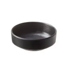 ​Μπωλ μελαμίνης, φ7.6xΥ2.7cm, μαύρο, Leone (τιμή για 6 τεμάχια) T8260