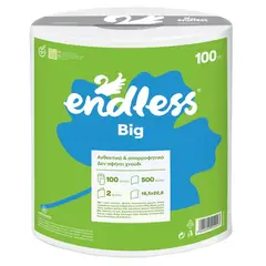 Ρολό Κουζίνας, 100 μέτρων, 1Kg, PtP, Έξτρα απορροφητικό και ανθεκτικό, ENDLESS (Τιμή για 6 ρολά) 1100640602