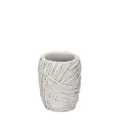 Ποτηράκι μπάνιου, Κουβάρι, γκρι, φ7xΥ10cm, MARVA (τιμή για 4 τεμάχια) MV.812008