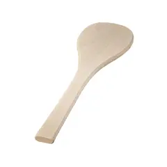 Ξύλινη σπάτουλα Shamoji, 36cm, για δοχεία HANGIRI, φ36xΥ9.2cm, από κυπαρίσσι Sawara, made in Japan NISHAN5
