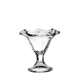 Γυάλινo Μπωλ Παγωτού Prima 23cl, φ13.5xΥ13(6.5)cm, με πόδι (τιμή για 6 τεμάχια) JLBQ-15