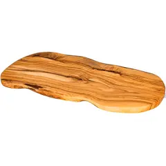 Σανίδα/Πιατέλα με λούκι, από ξύλο ελιάς, 45cm WD.000069