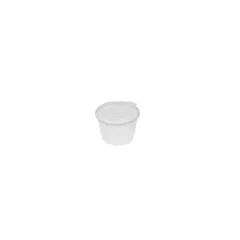 ​Σωσάκι Διάφανο PP, 70ml, με καπάκι, φ6x2,5h για σάλτσες (τιμή για 200 τεμάχια)  QA139
