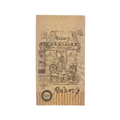 Σακούλα Kraft Σχέδιο Bakery 17x33cm (τιμή για 10kg).70.02.08