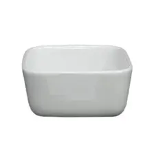 Μπωλ πορσελάνης τετράγωνο 11x11x5cm, Σειρά EDGE, LUKANDA (τιμή για 6 τεμάχια) EDGE-RB-15