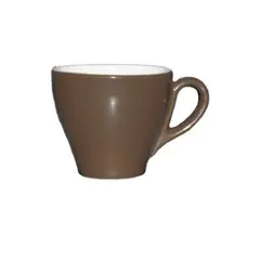 Φλυτζάνι πορσελάνης 90cc, καφέ, σειρά Rio, LUKANDA (τιμή για 6 τεμάχια) CP1-09/BR