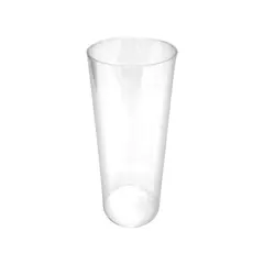 Πλαστικό ποτήρι PS μίας χρήσης (Τιμή για 30 τεμάχια) 25cl διαφανές, Φ5.7x14cm. GLPS-25