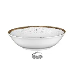 Μπωλ πορσελάνης, Φ14cm, Λευκό, σειρά 360, LUKANDA (τιμή για 6 τεμάχια) 360W-BL-14