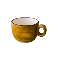 Φλυτζάνι πορσελάνης 160cc, Σειρά Jersey, μουσταρδί, Q AUTHENTIC (τιμή για 6 τεμάχια) QU96553