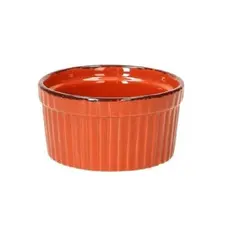 Μπωλάκι Ramekin πορσελάνης, φ9xΥ5cm, 140cc, Vulcania Veggie, κόκκινο/πορτοκαλί, Tognana (τιμή για 6 τεμάχια) VU004135574