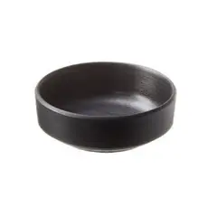 Μπωλ μελαμίνης, φ10xΥ3.5cm, μαύρο, Leone (τιμή για 6 τεμάχια) T8261
