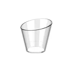 ​Μπωλάκι πολλών χρήσεων, πλαστικό SAN, φ6.9xΥ6.7cm, 100cc, πολλαπλών χρήσεων, διάφανο (τιμή για 12 τεμάχια) 3107-21