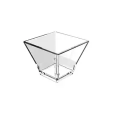 ​Μπωλάκι πολλών χρήσεων, πλαστικό SAN, 6.2x6.2xΥ5cm, 88cc, πολλαπλών χρήσεων, διάφανο (τιμή για 12 τεμάχια) 3109-21