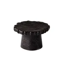 Πύργος πορσελάνης, φ15xΥ9cm, μαύρος, RAW RD18831