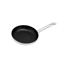 Αντικολλητικό τηγάνι φ24cm, (3.3mm αλουμίνιο), με INOX χερούλι PFFPN24