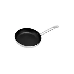 Αντικολλητικό τηγάνι φ18cm, (3.3mm αλουμίνιο), με INOX χερούλι PFFPN18