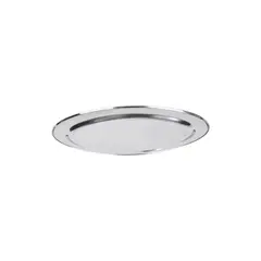 Πιατέλα οβάλ inox 0,7mm 30cm (τιμή για 6 τεμάχια) NXP-30