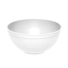 Μπωλ PP+Mineral, χοντρό πολλαπλών χρήσεων. φ23.5cm, 3.35Lt, λευκό, GoldPlast (τιμή για 4 τεμάχια) 1952N-11