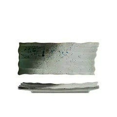 Πιατέλα πορσελάνης 30x12cm, ακανόνιστο σχήμα, Gaia, BONNA (τιμή για 4 τεμάχια) GAI30DT